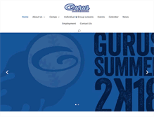 Tablet Screenshot of gurusbaseball.com